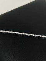 3CTW Round Brilliant Lab Grown Diamond Tennis Bracelet Four Prong
