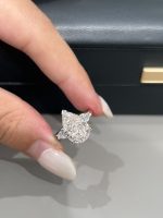 3.89CTW Pear Shaped Lab Grown Diamond Engagement Rings Three-Stone