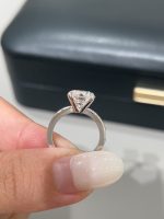 2.58CTW Round Brilliant Lab Grown Diamond Engagement Ring Four Prong