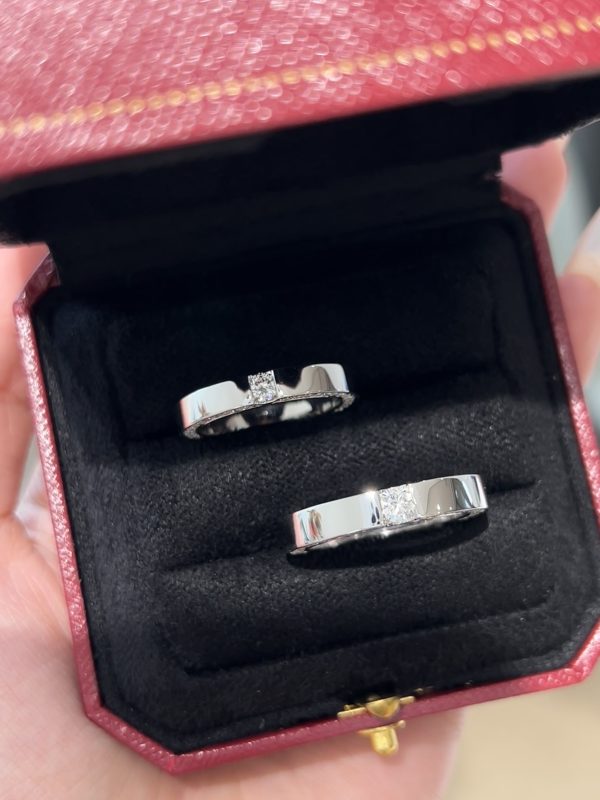 Full Circle  Lab Grown Diamond Wedding Band Ring in 18K White Gold