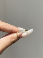 Toi et Moi Two-Stone Lab Grown Diamond Engagement Ring in 18K Yellow Gold