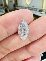 3 Carats CVD Marquise Cut Lab Grown Diamond D VVS2 IGI Certificate